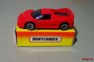 Matchbox   Ferrari F50   #75   Old Store Stock 75 Series   MIB