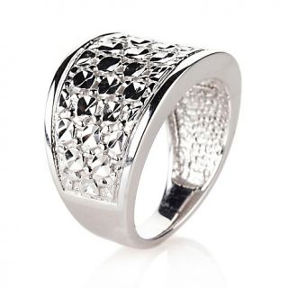 Michael Anthony Jewelry® Illusion Sterling Silver Diamond Cut at