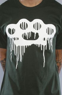 10 Deep The OD Knuckle Logo Tee in Hunter Green