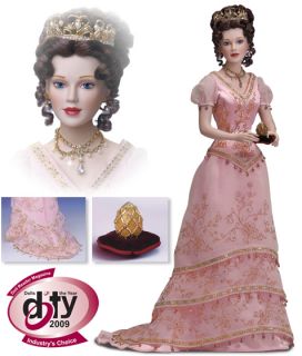 faberge princess sofia imperial debutante porcelain doll capture the
