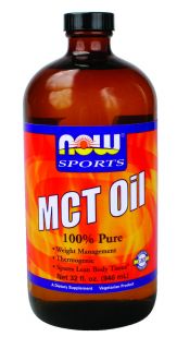 MCT Oil 100 Pure by Now Foods 32 oz Liquid