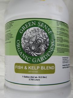 Fish and Kelp Seaweed Liquid Organic Fertilizer 1 GL