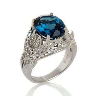 219 580 victoria wieck 5 49ct london blue topaz and white topaz