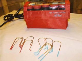 Remington All That Instant 10 Hot Rollers Curler Hairsetter Travel Kit