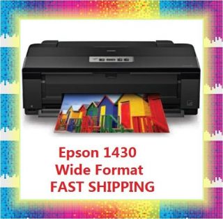 Epson Artisan 1430 Wireless Wide Format Color Inkjet Printer w Ink New