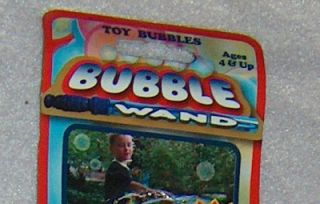 Big Bubble Wand Blue 15 Long Giant Bubbles Blower Kids Fun Outdoor