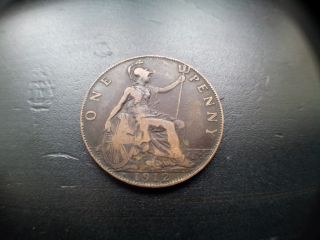 george v one penny 1912 h