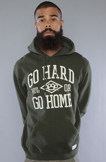 10 Deep The Old College Try Hoody in Hunter Green