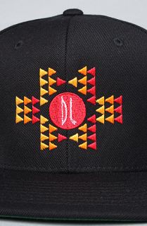 Bow+Arrow The Aztec Snapback Cap in Black