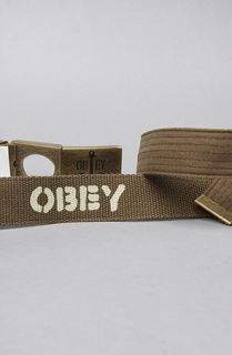 Obey The Maritime Belt in Army Concrete