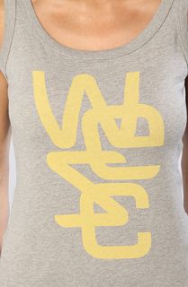 WeSC The Overlay Tank in Gray Concrete