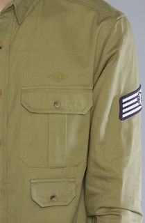 10 Deep The Flight School Buttondown Shirt in Army
