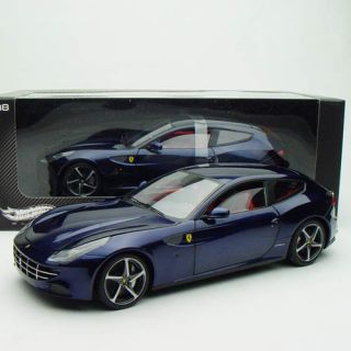 18 Hotwheels Elite Ferrari FF 2011 Metallic Blue America Red