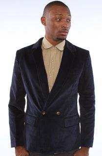 General Assembly The DB Wide Wale Blazer in Navy