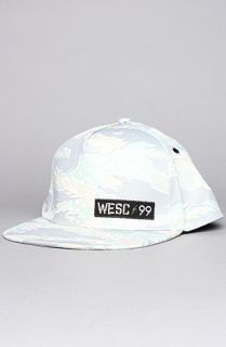 WeSC The Nebe Snapback Hat in Camo Concrete