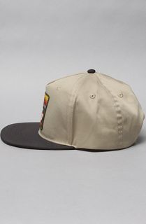 Obey The Urban Tradition Snapback Cap in Khaki