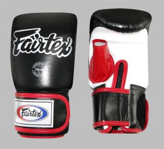 Fairtex TGO3 Muay Thai Bag Gloves Black