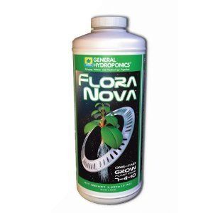  Hydroponics FloraNova Grow 1 quart qt nutrient soil organic fertilizer