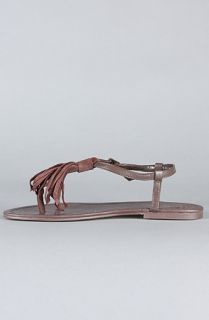 MIA Shoes The Prairie Sandal in Brown Leather