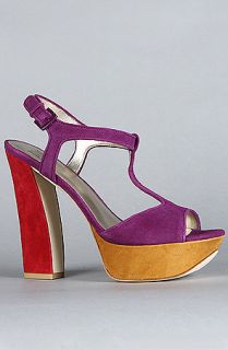 Pelle Moda The Yvanka Shoe in Purple Suede