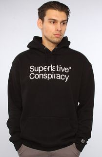 WeSC The Superlative Conspiracy Hoody in Black