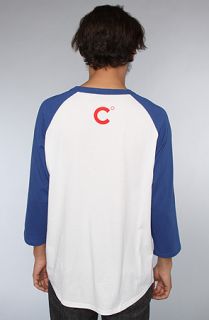 CKDOUT The Pennant 34 Tee in Royal Blue White