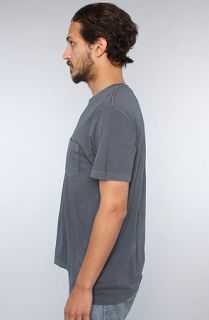 RVCA The PTC 2 Pigment Tee in Slate Concrete