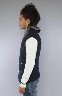 ORISUE The Eavan Cardigan in Navy Concrete