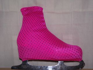 Ice Roller Skate Boot Covers Lycra Patterned L K More to Choose From