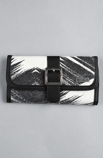 RVCA The Lori Wallet II in Black and White