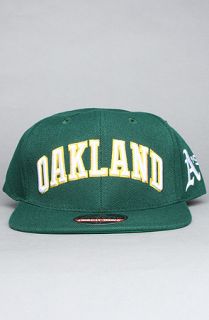 American Needle Hats The Oakland Athletics Second Skin Snapback Cap in