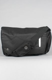 LRG The Fixed Messenger Bag in Black Concrete