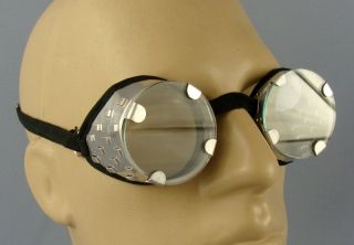 VINTAGE MOTORCYCLE STEAMPUNK WELDING SAFETY FACE EYEGLASSES GOGGLES
