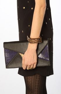  the python triangle detail clutch in black sale $ 23 95 $ 36 00 33