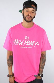 RockSmith The New Money Tee in Pink Concrete