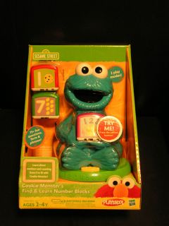 Playskool Sesame Street Cookie Monster Talking Find & Learn Number