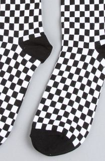 Bell The Checkerboard Socks in Black White