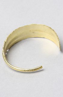 Monserat De Lucca Jewelry The Feather Bracelet in Brass  Karmaloop