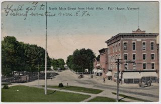 1907 Main Street Fair Haven VT Vermont Rutland County nr Poultney