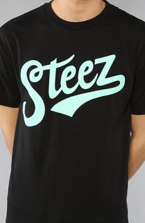 primitive the steez tee in black teal sale $ 17 95 $ 27 00 34 % off