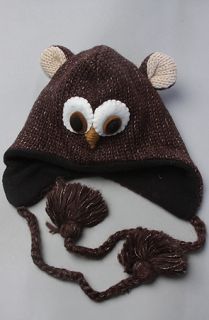 deLux The Kids Owl Pilot Hat Concrete Culture