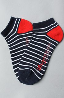 LRG Core Collection The Core Collection Spikez No Show Socks in Navy