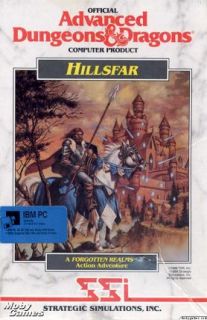 Advanced Dungeon Dragons Hillsfar w Manual PC Game