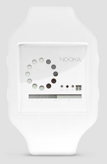 NOOKA The Zub Zirc 20 Watch in White Concrete