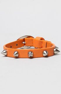 Soho Collection The Spiked Singlet Bracelets in Orange