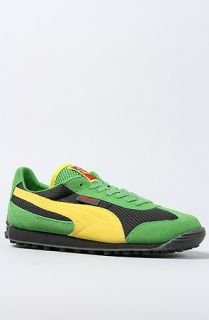 Puma The Anjan EXT Sneaker in Online Lime Beluga Aurora Yellow
