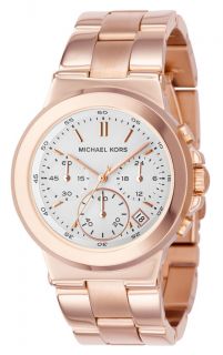 Michael Kors Womens Rose Gold Chronograph Watch MK5223 Brand New in