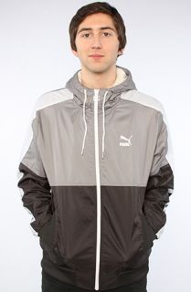 Puma The T7 Jacket in Gray Concrete Culture