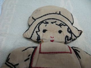 vintage esmond doll blanket folk doll quilt booties