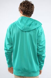 analog the transpose zip up hoody in teal sale $ 53 95 $ 81 00 33 %